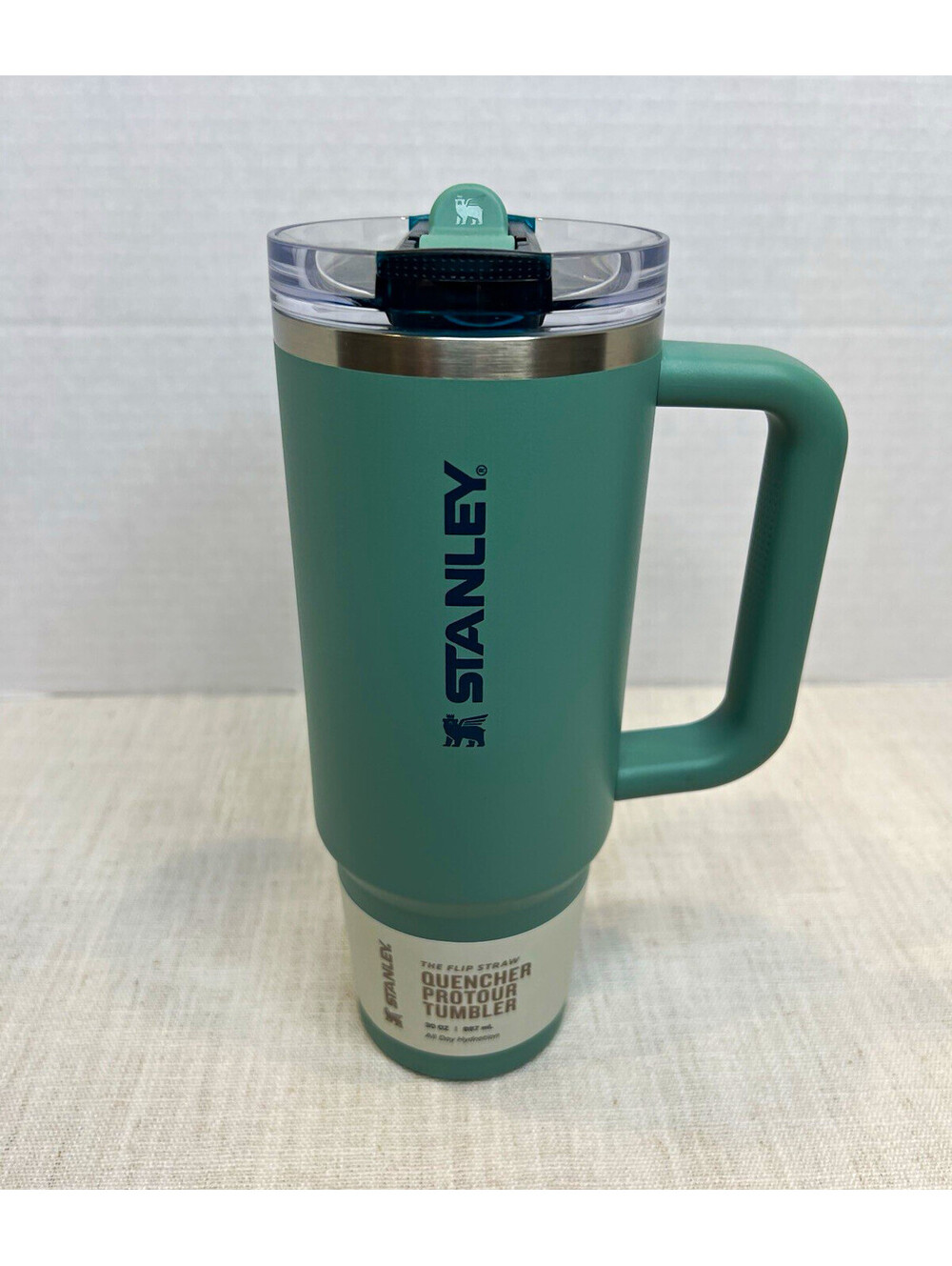 Stanley Quencher ProTour Tumbler w/ Handle Lid | 30 oz Spring Green